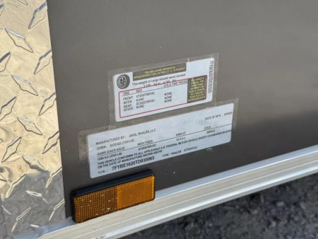 New 2025 Anvil Trailers 7X16 POLYCORE METAL .080 Cargo / Enclosed Trailer