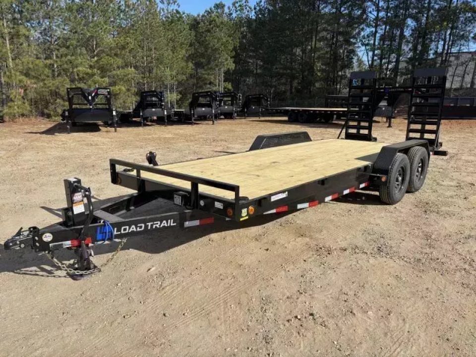 New 2026 Load Trail CH 83X22 14K GVWR STAND UP RAMP Equipment Trailer
