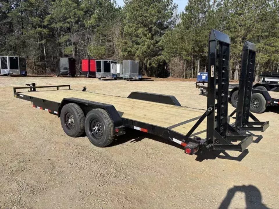 New 2026 Load Trail CH 83X22 14K GVWR STAND UP RAMP Equipment Trailer