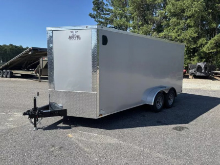New 2025 Anvil Trailers 7X16 TANDEM AXLE 0.080 POLY CORE Cargo / Enclosed Trailer