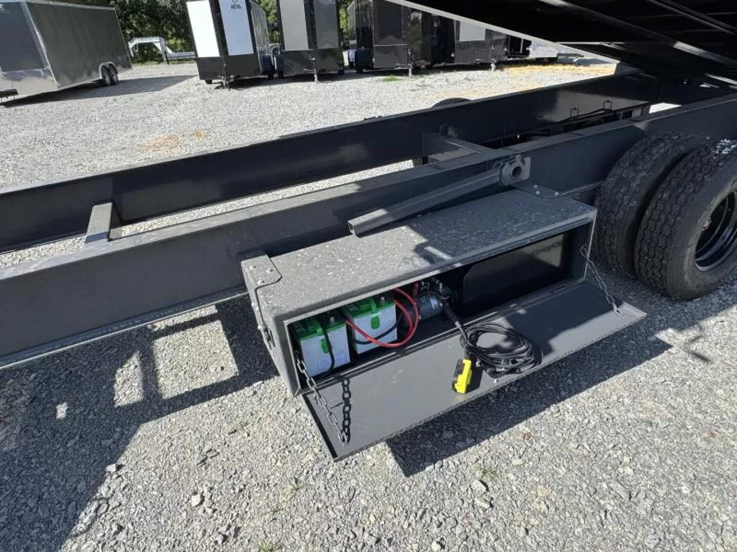 New 2025 Horizon Trailers HZH 96X20 GOOSENECK TELESCOPIC 14 PLY W/FLIP OVER TARP 25000 GVWR Dump Trailer