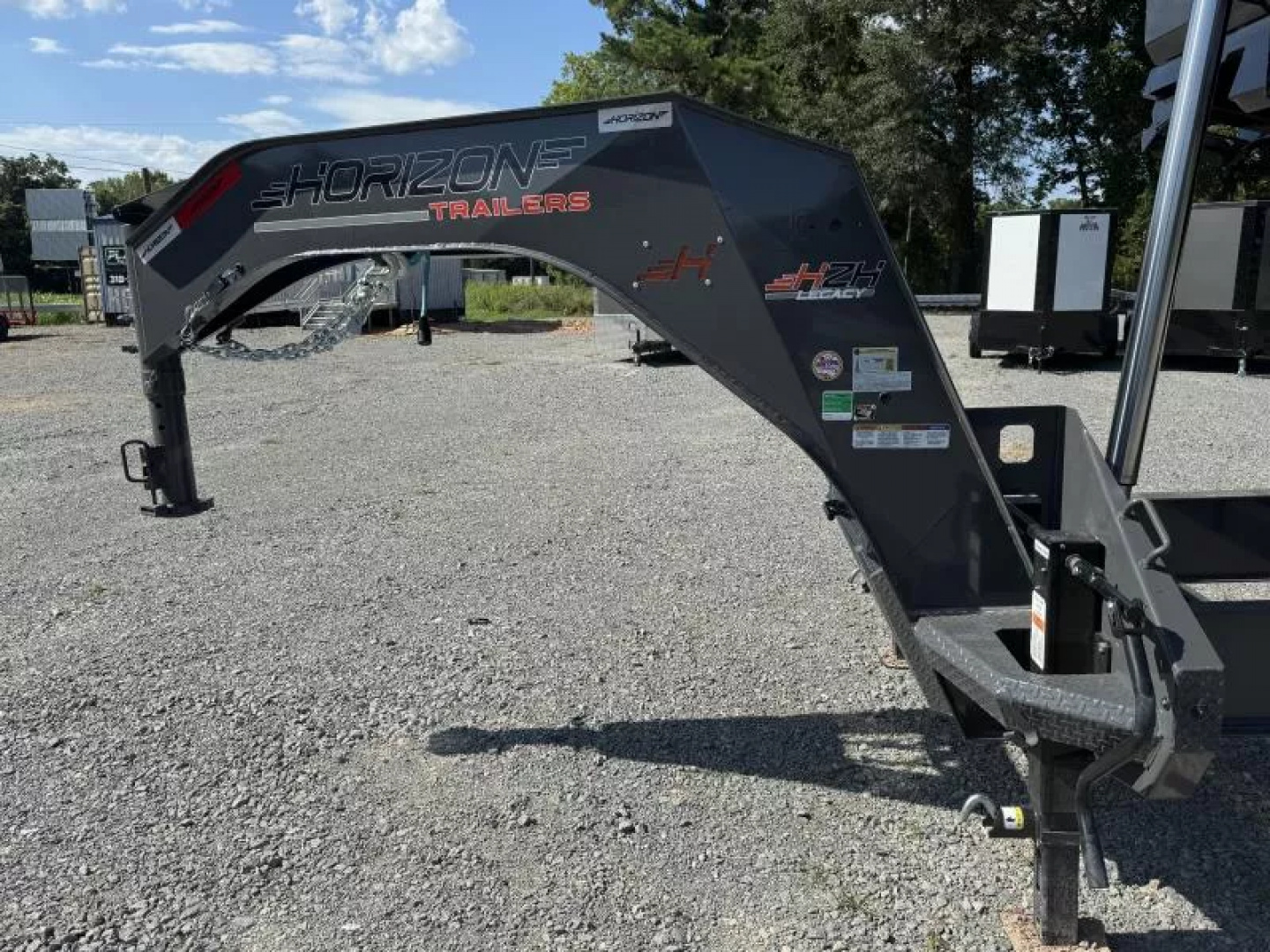 New 2025 Horizon Trailers HZH 96X20 GOOSENECK TELESCOPIC 14 PLY W/FLIP OVER TARP 25000 GVWR Dump Trailer