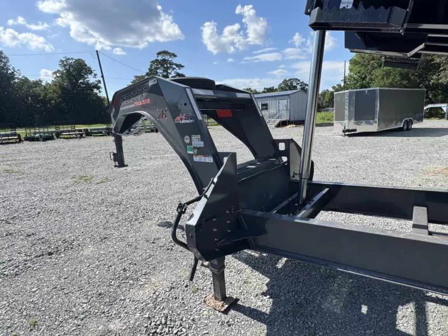 New 2025 Horizon Trailers HZH 96X20 GOOSENECK TELESCOPIC 14 PLY W/FLIP OVER TARP 25000 GVWR Dump Trailer