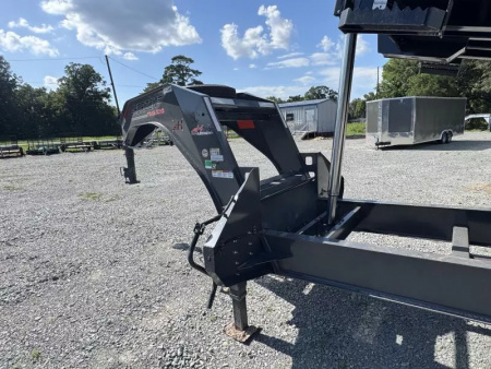 New 2025 Horizon Trailers HZH 96X20 GOOSENECK TELESCOPIC 14 PLY W/FLIP OVER TARP 25000 GVWR Dump Trailer