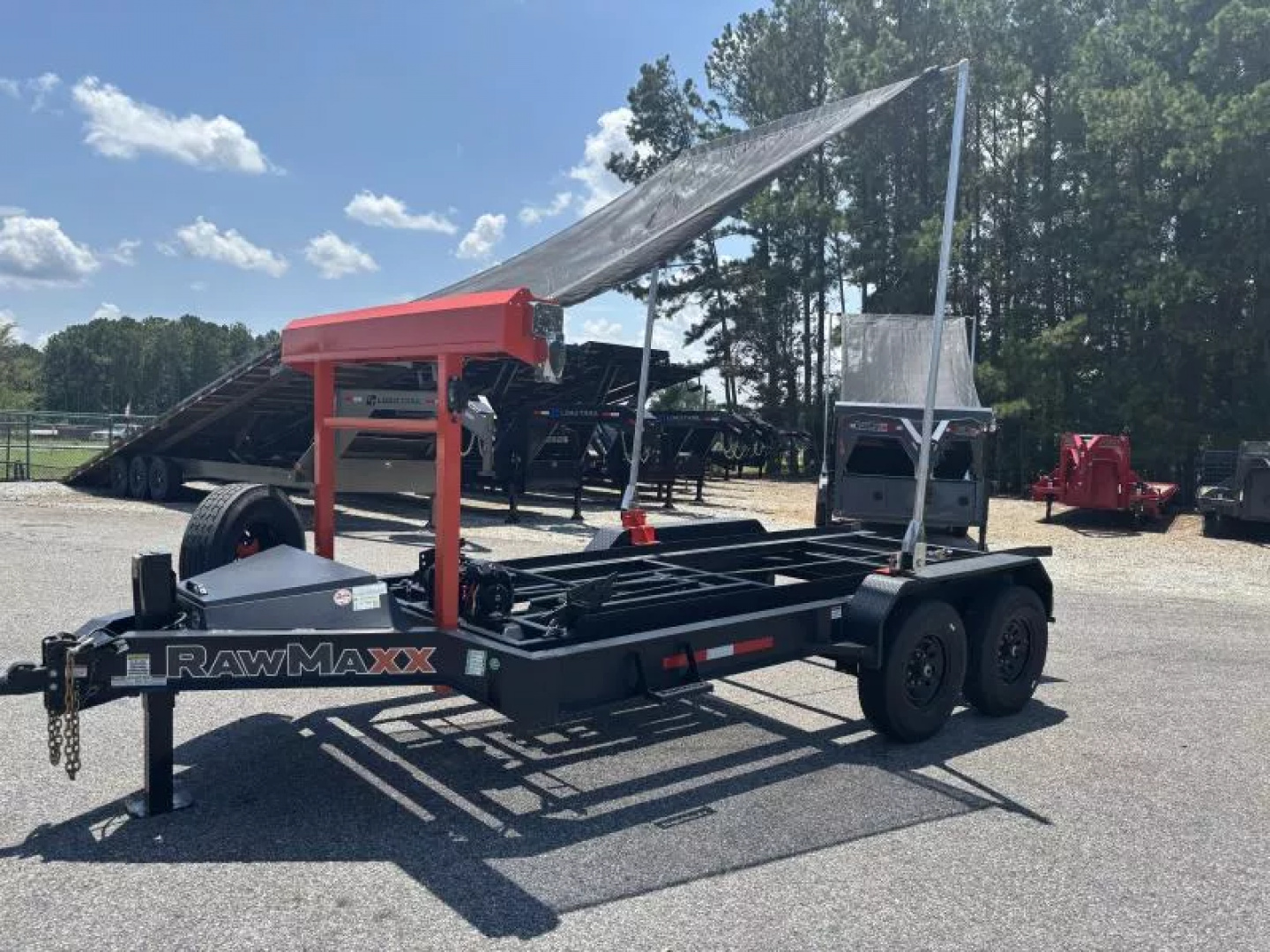 New 2026 RawMaxx RDX14BP 14KGVWR ELECTRIC TARP Roll Off