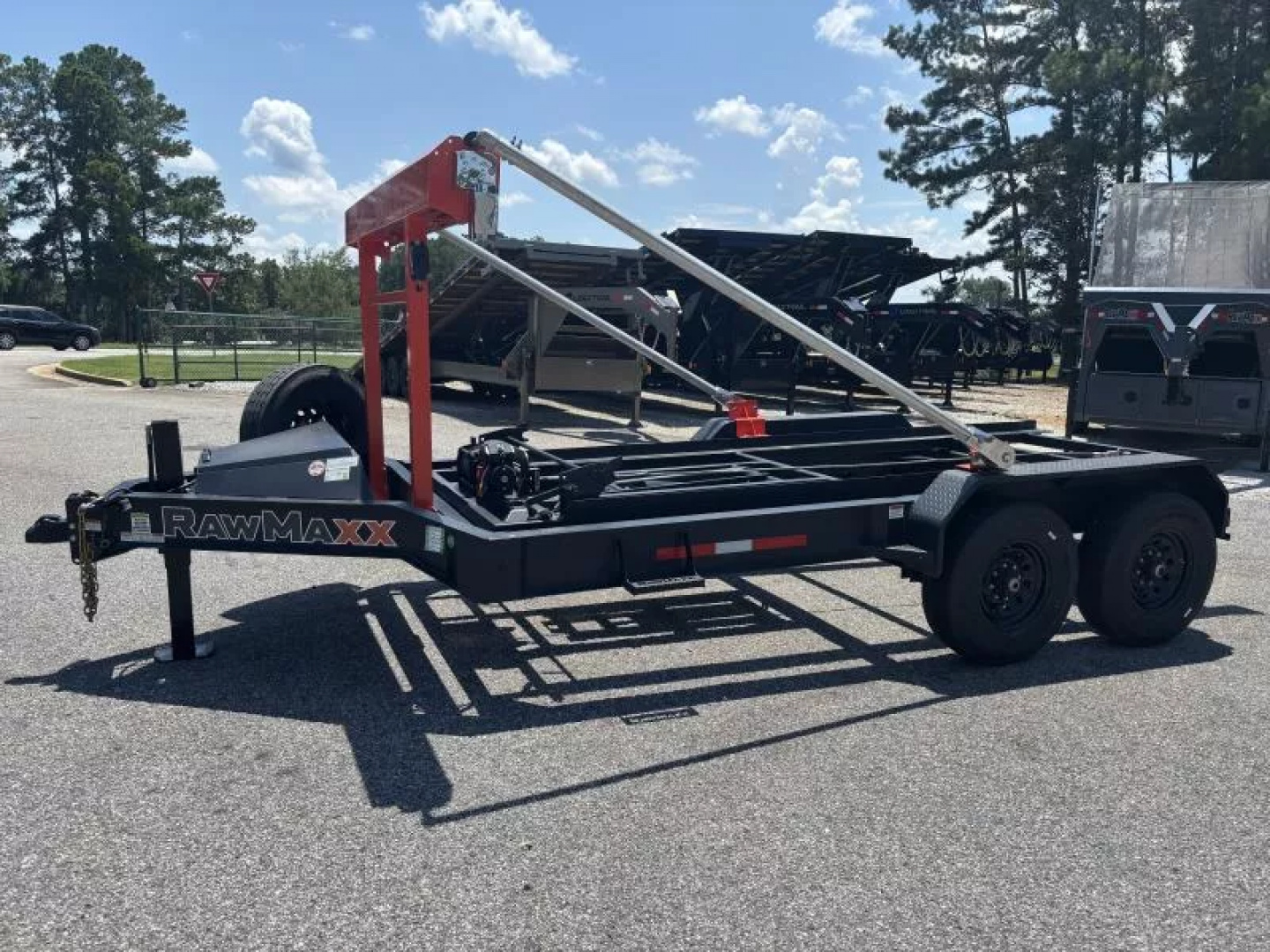 New 2026 RawMaxx RDX14BP 14KGVWR ELECTRIC TARP Roll Off