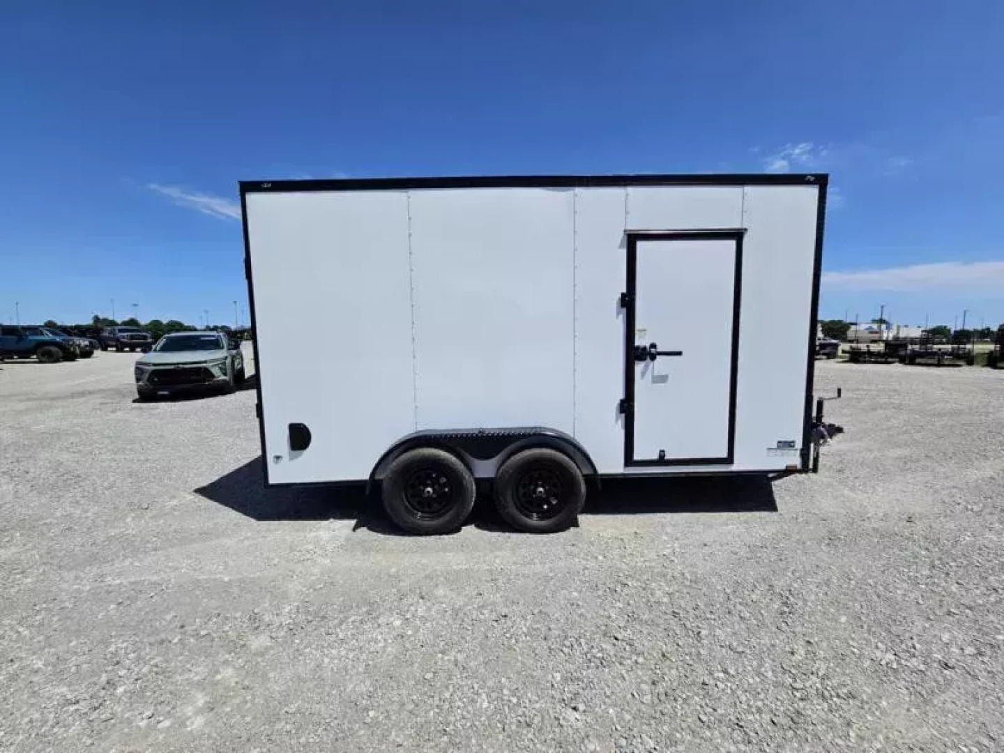 New 2026 Anvil Trailers 7X14 POLY-CORE .080 BLACKOUT EXTRA HEIGHT Cargo / Enclosed Trailer
