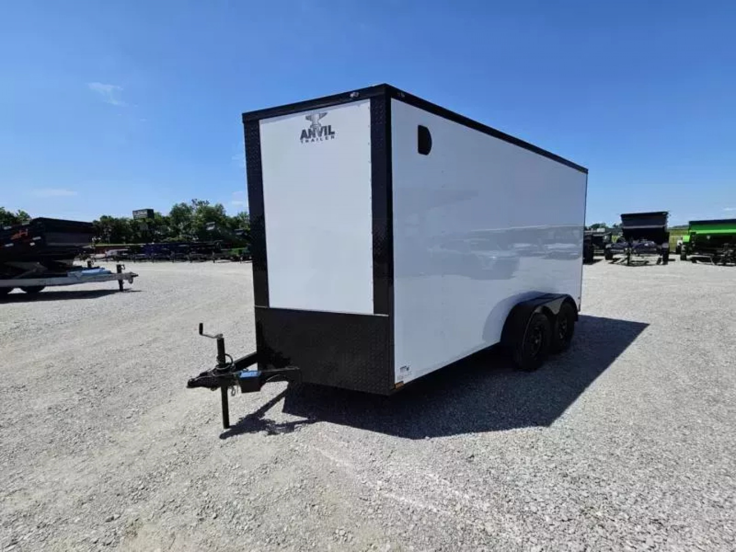 New 2026 Anvil Trailers 7X14 POLY-CORE .080 BLACKOUT EXTRA HEIGHT Cargo / Enclosed Trailer