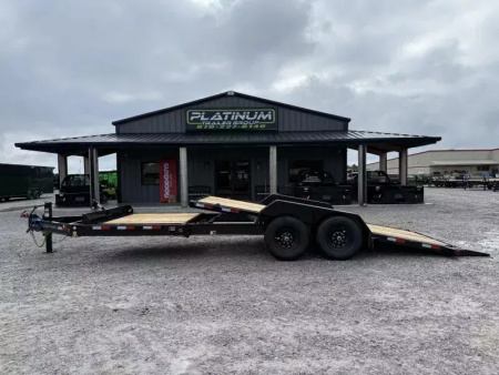 New 2026 Load Trail TH 83X24 TILT TRAILER, 7,000 Lb Dexter Torsion Axles, Tool Tray, Winch Plate  Tilt Trailer