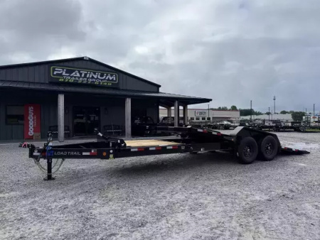 New 2026 Load Trail TH 83X24 TILT TRAILER, 7,000 Lb Dexter Torsion Axles, Tool Tray, Winch Plate  Tilt Trailer