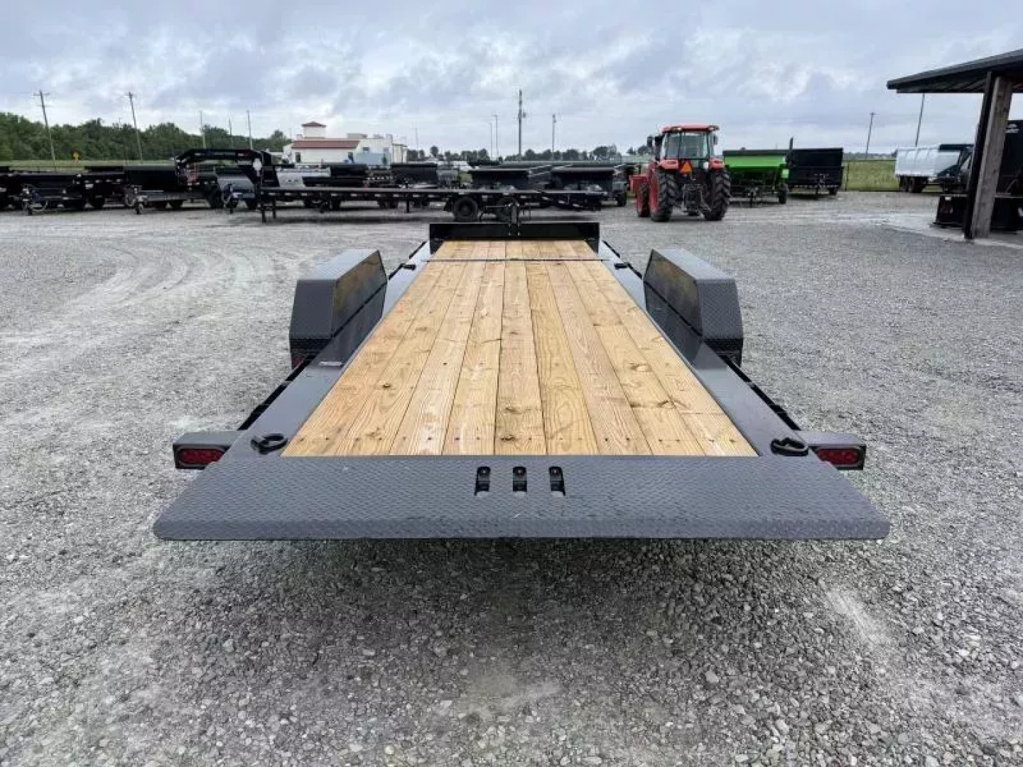 New 2026 Load Trail TH 83X22 TILT TRAILER, 7,000 Lb Dexter Torsion Axles, Tool Tray, Winch Plate  Tilt Trailer