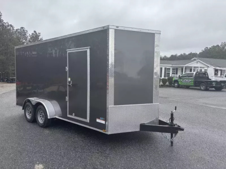 New 2025 Anvil Trailers 7X16 TANDEM AXLE 0.080 POLY CORE Cargo / Enclosed Trailer