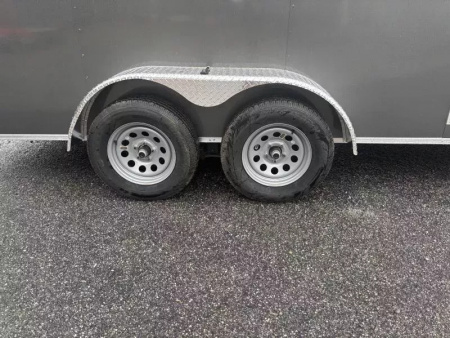 New 2025 Anvil Trailers 7X16 TANDEM AXLE 0.080 POLY CORE Cargo / Enclosed Trailer