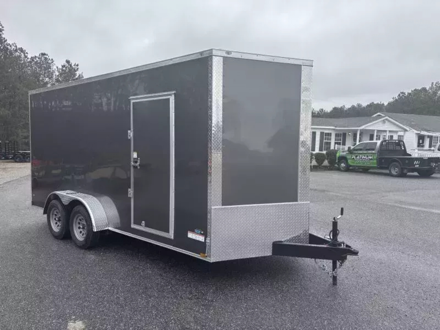 New 2025 Anvil Trailers 7X16 TANDEM AXLE 0.080 POLY CORE Cargo / Enclosed Trailer