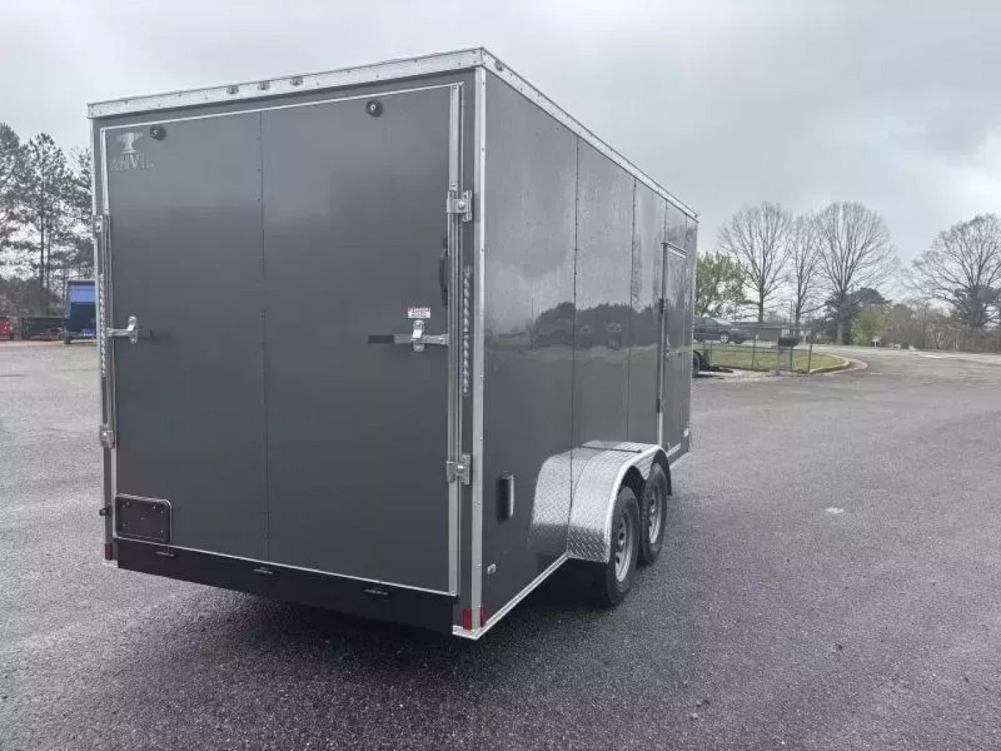 New 2025 Anvil Trailers 7X16 TANDEM AXLE 0.080 POLY CORE Cargo / Enclosed Trailer