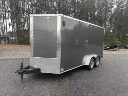 New 2025 Anvil Trailers 7X16 TANDEM AXLE 0.080 POLY CORE Cargo / Enclosed Trailer