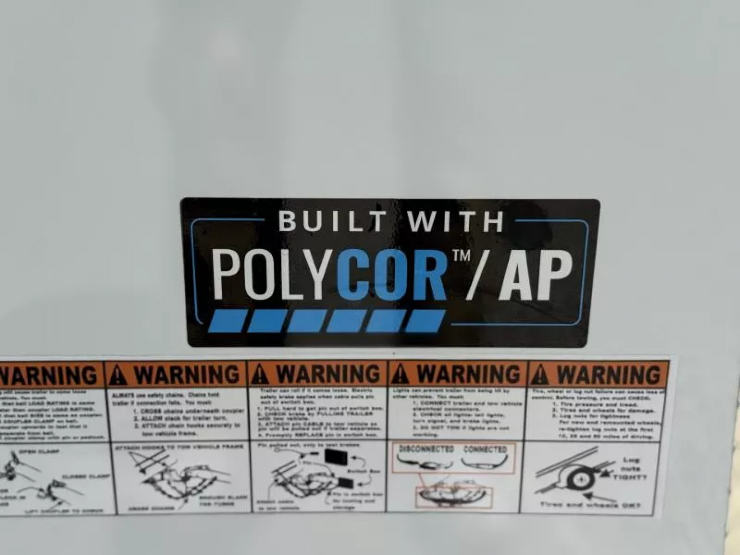 New 2026 Anvil Trailers 8.5X24 POLY-CORE .080 EXTRA HEIGHT Cargo / Enclosed Trailer