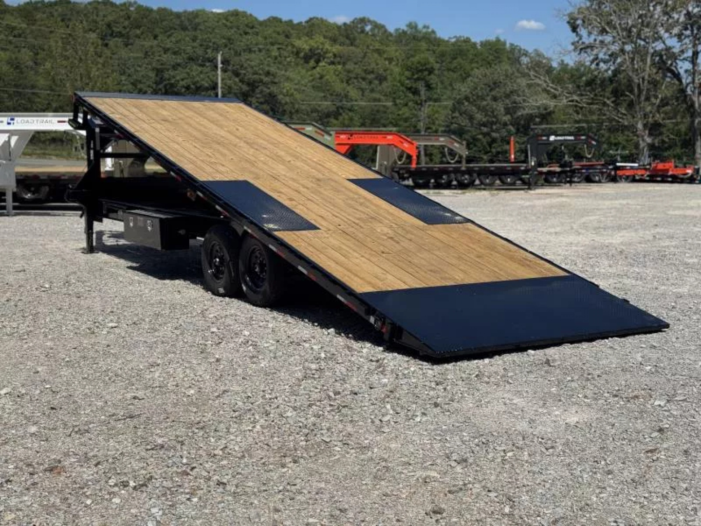 New 2026 Load Trail 102X28 GE GOOSENECK 14K GVWR Tilt Trailer