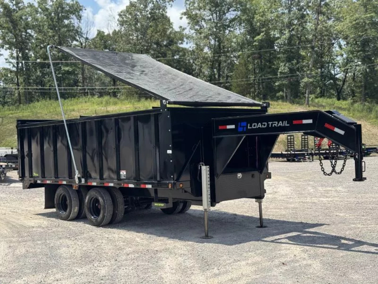 Used 2026 Load Trail 102X18 GX 25,900 GVWR USED  GOOSENECK Dump Trailer