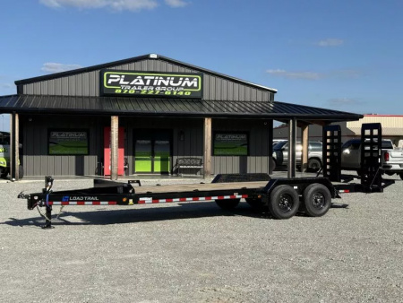 New 2026 Load Trail CB 83X22 STAND UP RAMP 14K GVWR Equipment Trailer