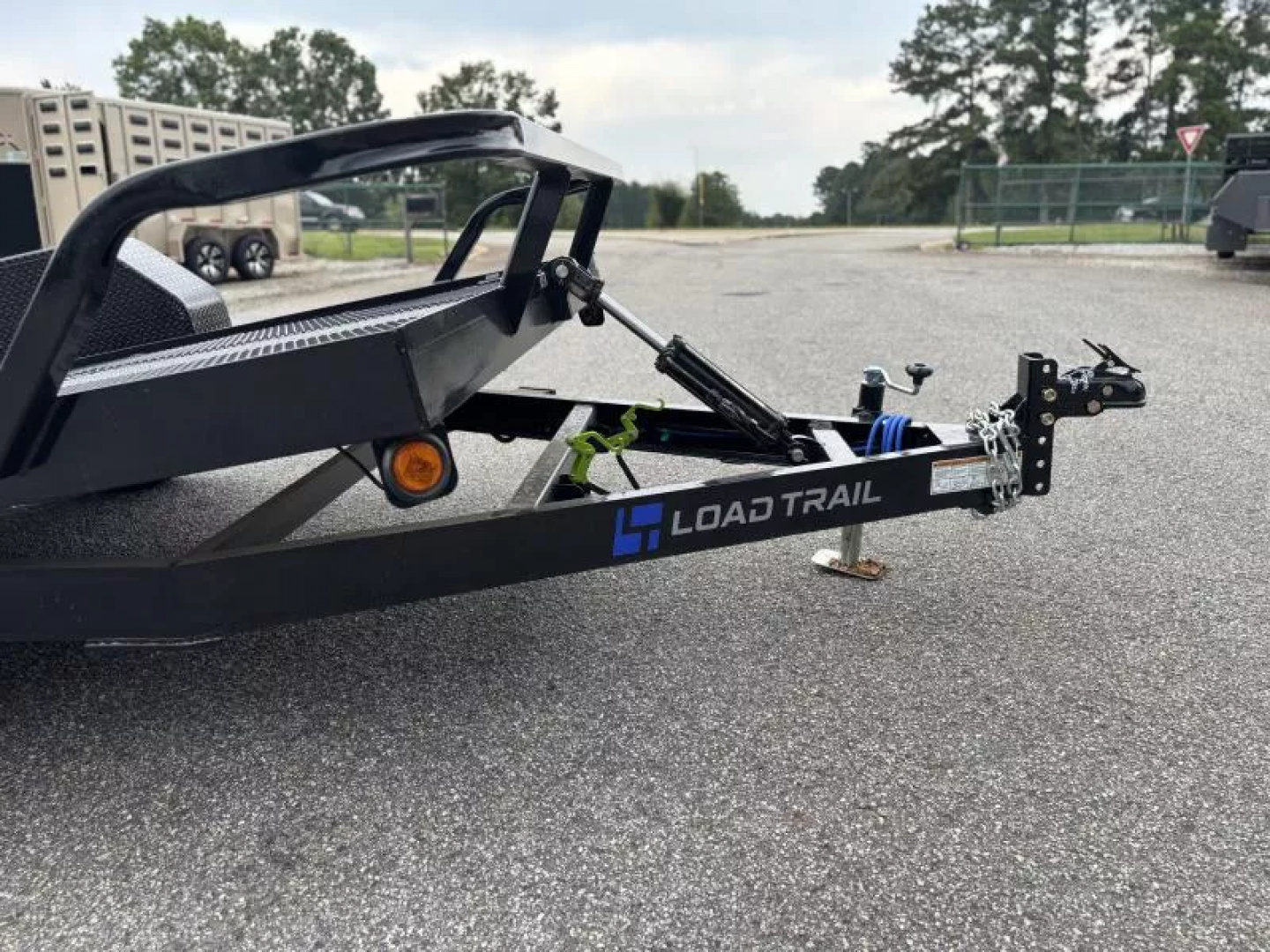 New 2026 Load Trail SH 77X12 7K GVWR SCISSOR Tilt Trailer