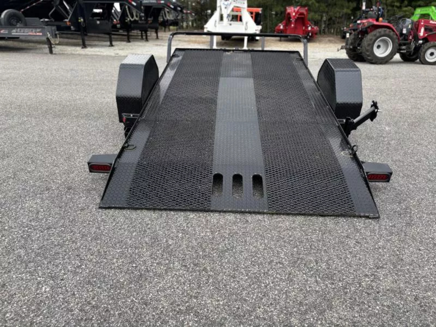 New 2026 Load Trail SH 77X12 7K GVWR SCISSOR Tilt Trailer