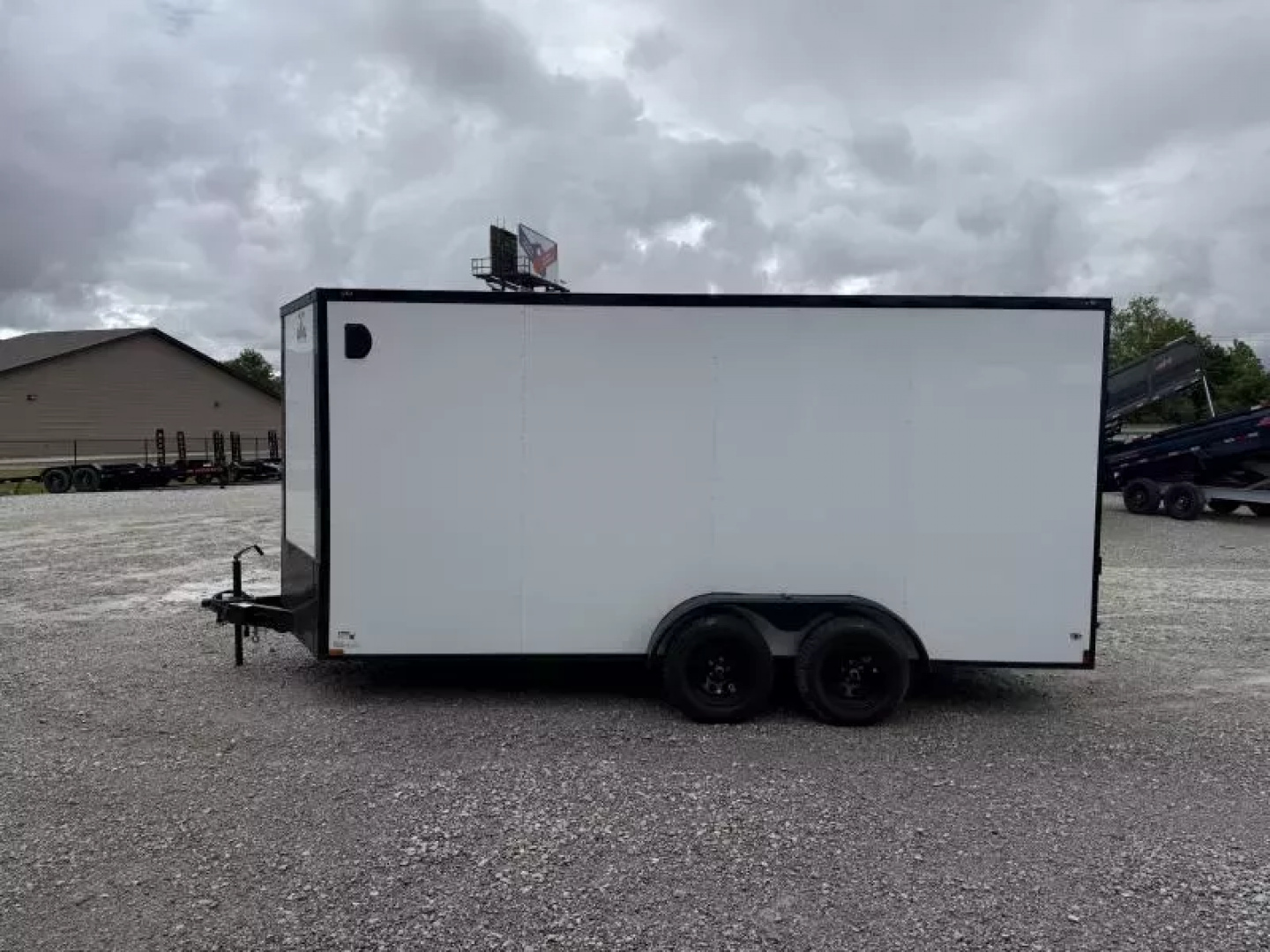 New 2026 Anvil Trailer 7X16 POLY-CORE .080 BLACKOUT EXTRA HEIGHT Cargo / Enclosed Trailer