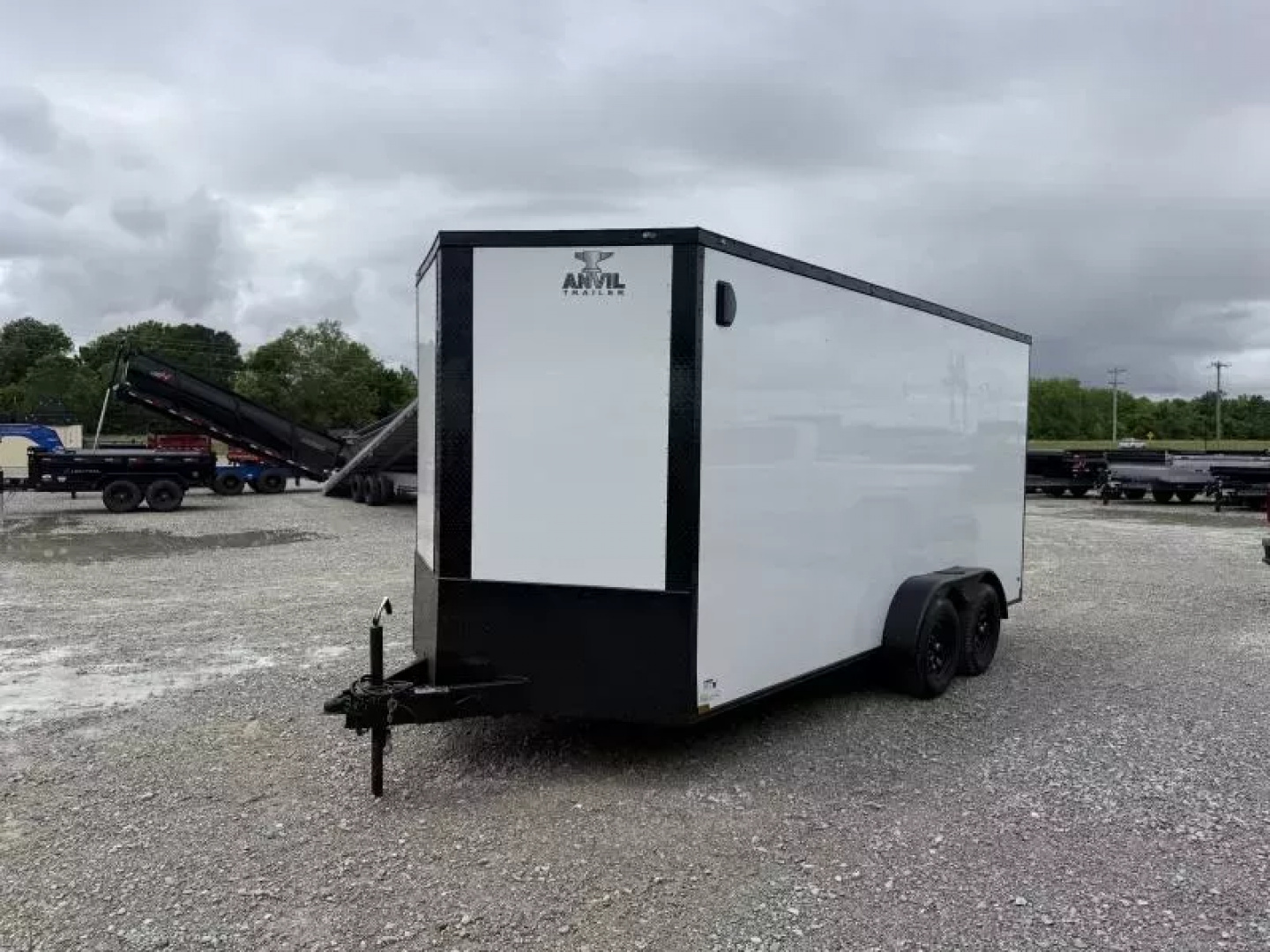 New 2026 Anvil Trailer 7X16 POLY-CORE .080 BLACKOUT EXTRA HEIGHT Cargo / Enclosed Trailer