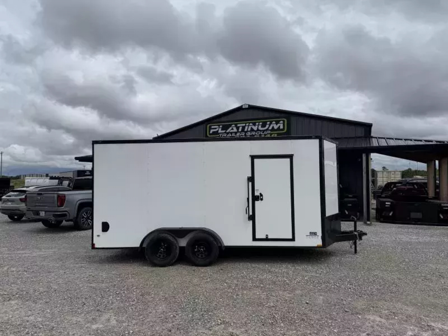 New 2026 Anvil Trailer 7X16 POLY-CORE .080 BLACKOUT EXTRA HEIGHT Cargo / Enclosed Trailer