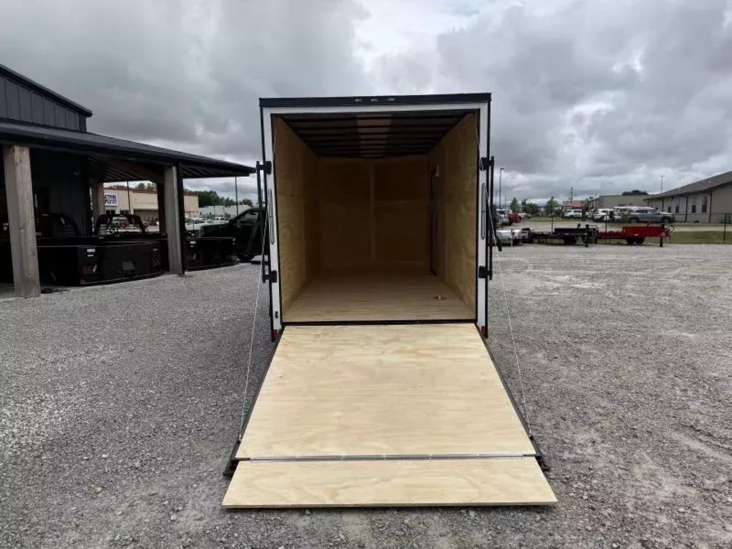 New 2026 Anvil Trailer 7X16 POLY-CORE .080 BLACKOUT EXTRA HEIGHT Cargo / Enclosed Trailer