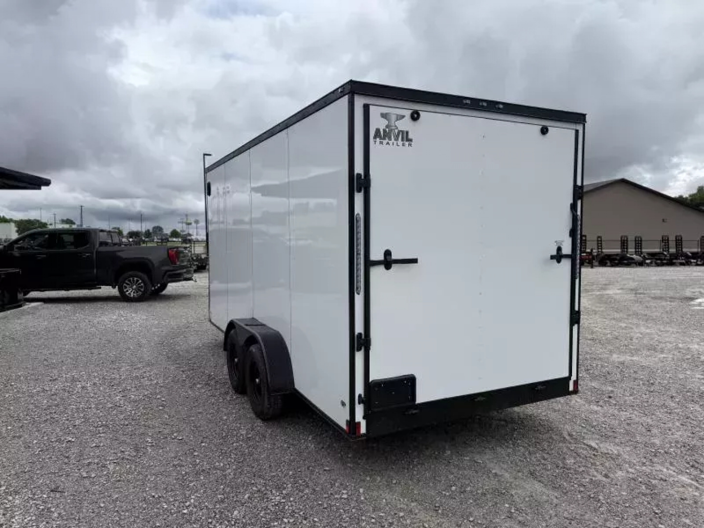 New 2026 Anvil Trailer 7X16 POLY-CORE .080 BLACKOUT EXTRA HEIGHT Cargo / Enclosed Trailer