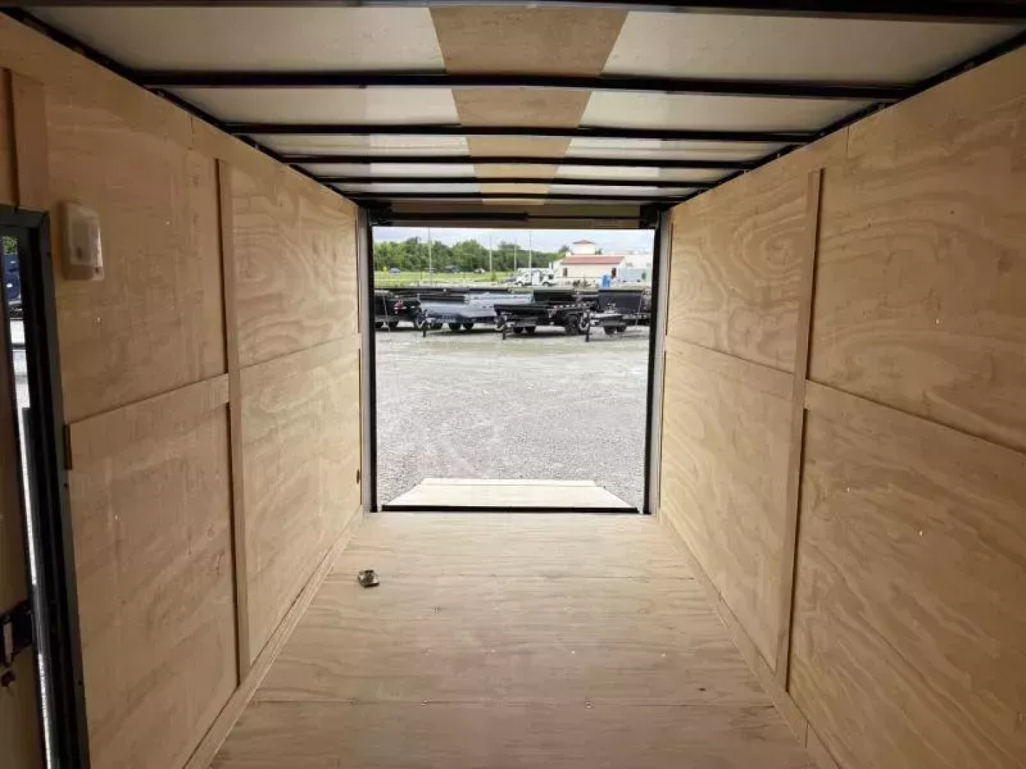 New 2026 Anvil Trailer 7X16 POLY-CORE .080 BLACKOUT EXTRA HEIGHT Cargo / Enclosed Trailer