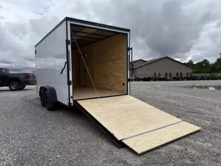 New 2026 Anvil Trailer 7X16 POLY-CORE .080 BLACKOUT EXTRA HEIGHT Cargo / Enclosed Trailer