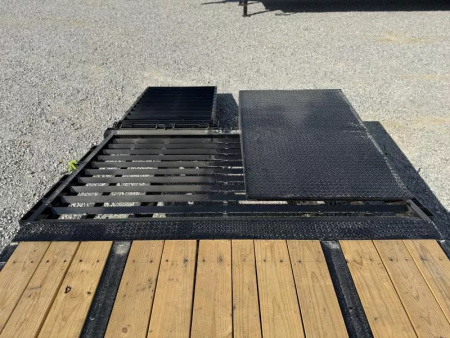 New 2025 Load Trail GP 102x40 Tandem Low-Pro Gooseneck w/Under Frame Bridge & Pipe Bridge Deckover Flatbed Trailer 25,900 GVWR