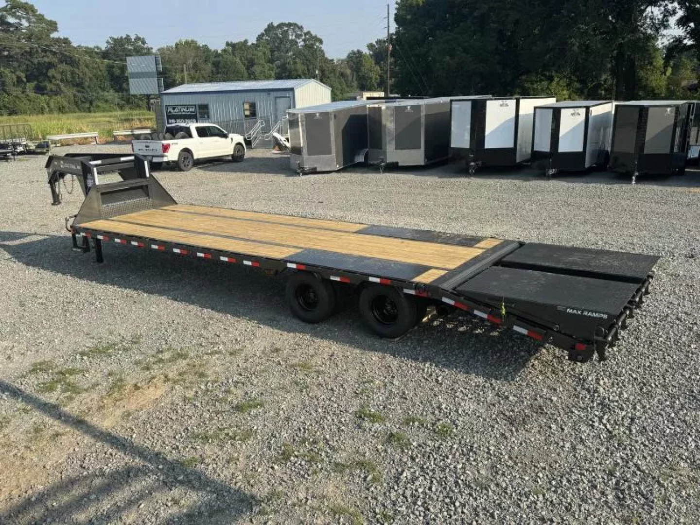 New 2026 Load Trail GP 102X30 MAX RAMP 24K GVWR GOOSENECK Flatbed Trailer