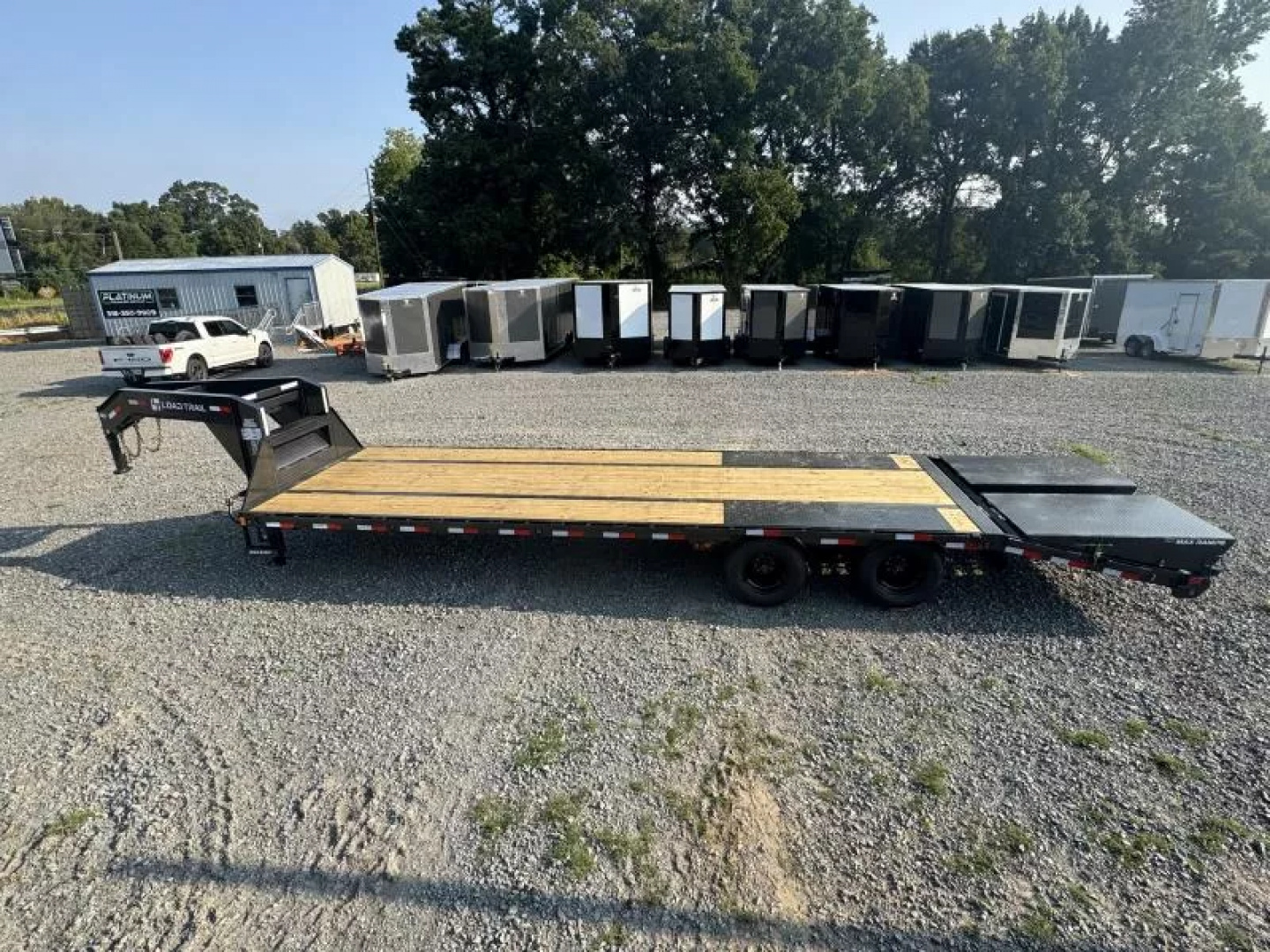 New 2026 Load Trail GP 102X30 MAX RAMP 24K GVWR GOOSENECK Flatbed Trailer