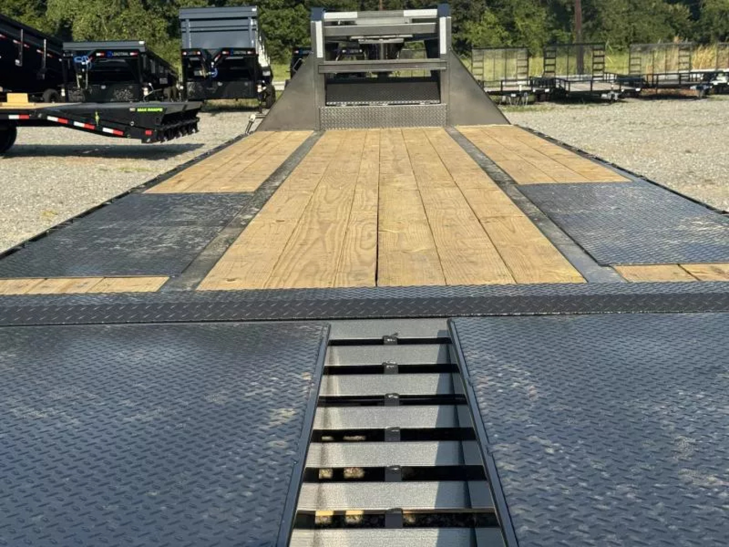 New 2026 Load Trail GP 102X30 MAX RAMP 24K GVWR GOOSENECK Flatbed Trailer