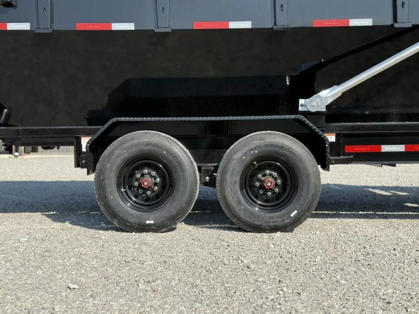 New 2026 RawMaxx RDX GOOSENECK W/FLIP OVER TARP 16K GVWR ROLL OFF TRAILER ONLY