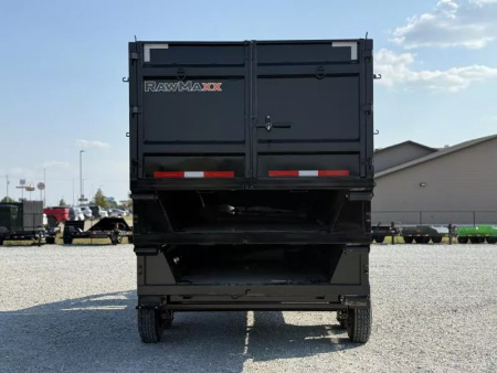 New 2026 RawMaxx RDX GOOSENECK W/FLIP OVER TARP 16K GVWR ROLL OFF TRAILER ONLY