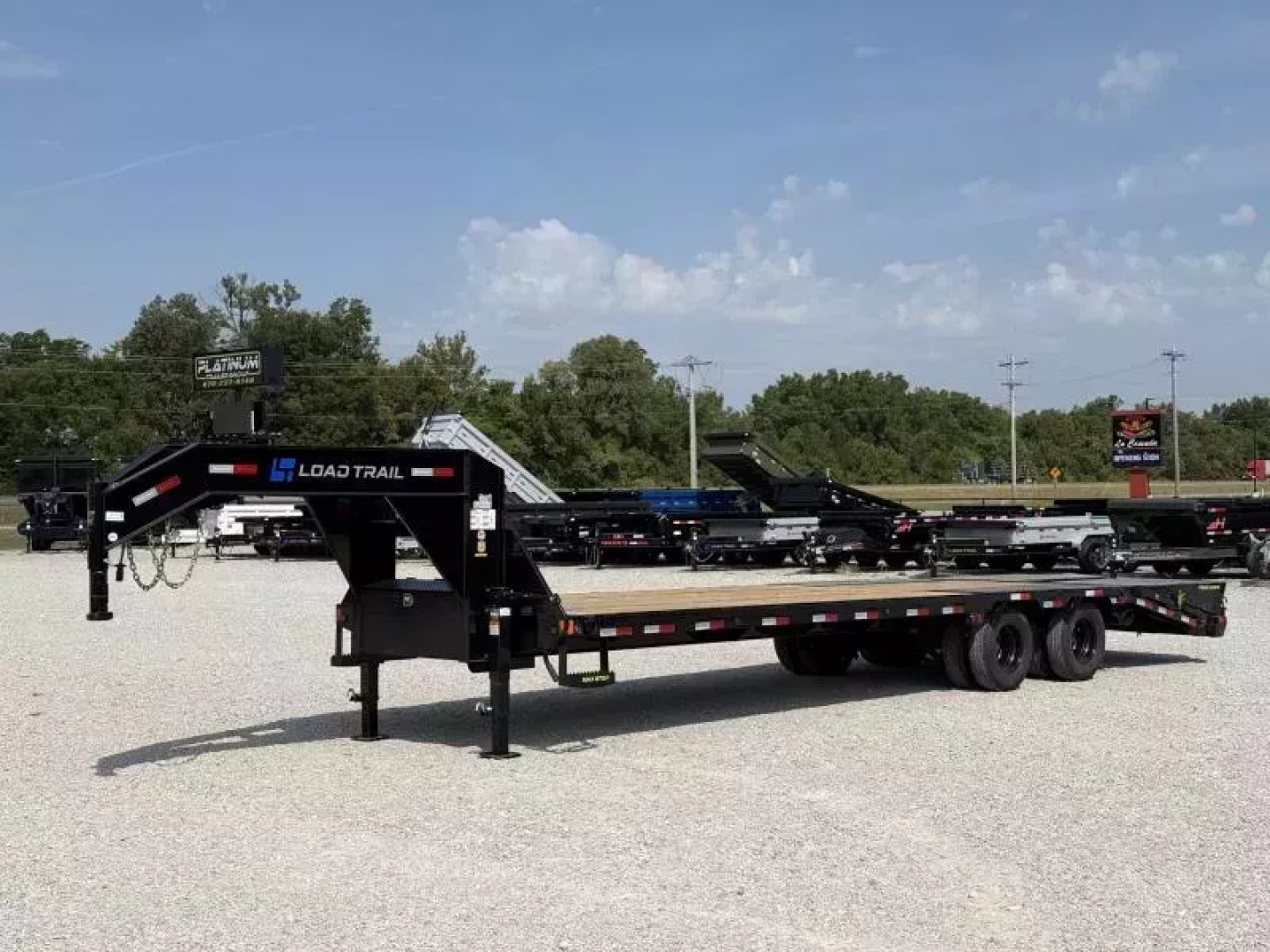 New 2026 Load Trail GP 102X30 MAX RAMP 24K GVWR GOOSENECK Flatbed Trailer