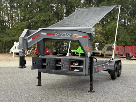 New 2026 RawMaxx RDX 16K GVWR 16X83 GOOSENECK  Roll Off
