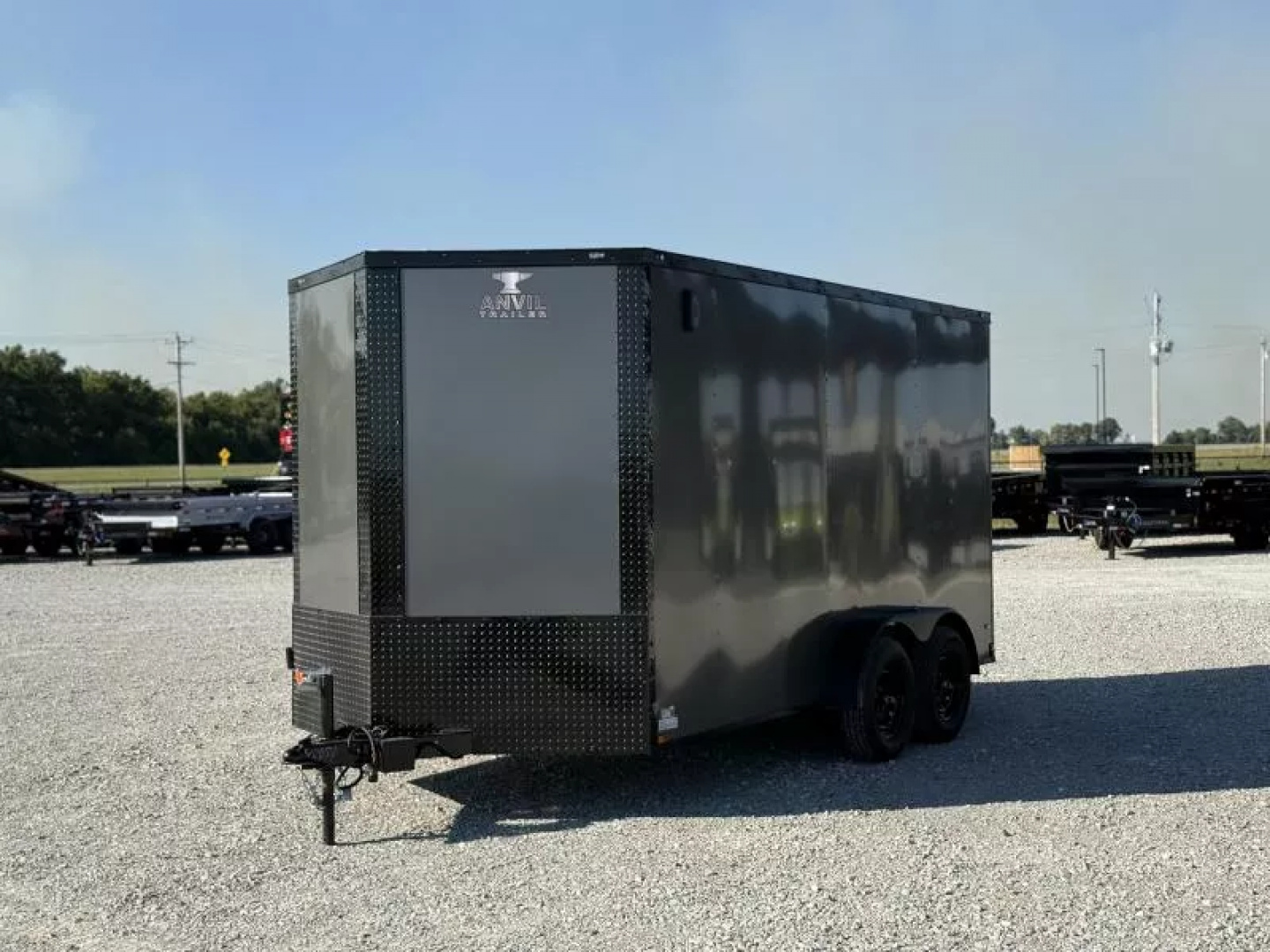 New 2026 Anvil Trailers 7X14 POLY-CORE .080 BLACKOUT EXTRA HEIGHT Cargo / Enclosed Trailer