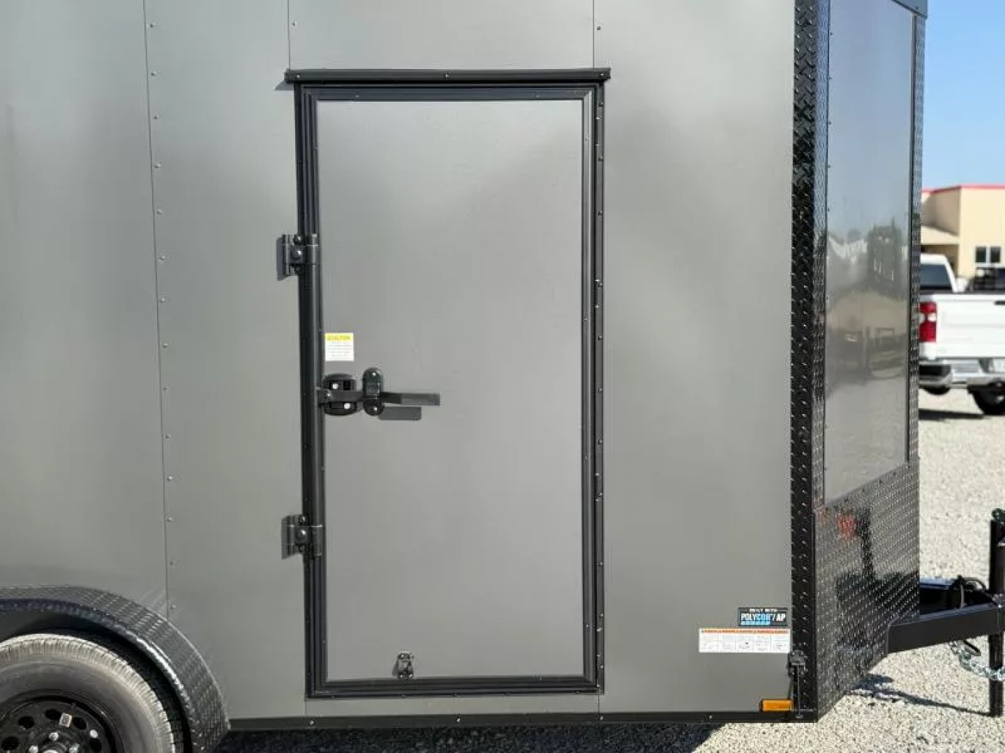 New 2026 Anvil Trailers 7X14 POLY-CORE .080 BLACKOUT EXTRA HEIGHT Cargo / Enclosed Trailer