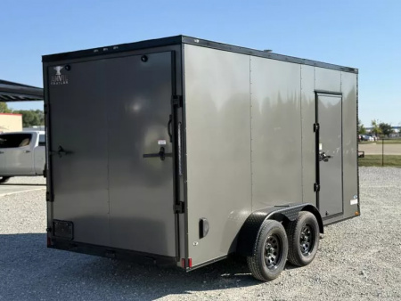 New 2026 Anvil Trailers 7X14 POLY-CORE .080 BLACKOUT EXTRA HEIGHT Cargo / Enclosed Trailer