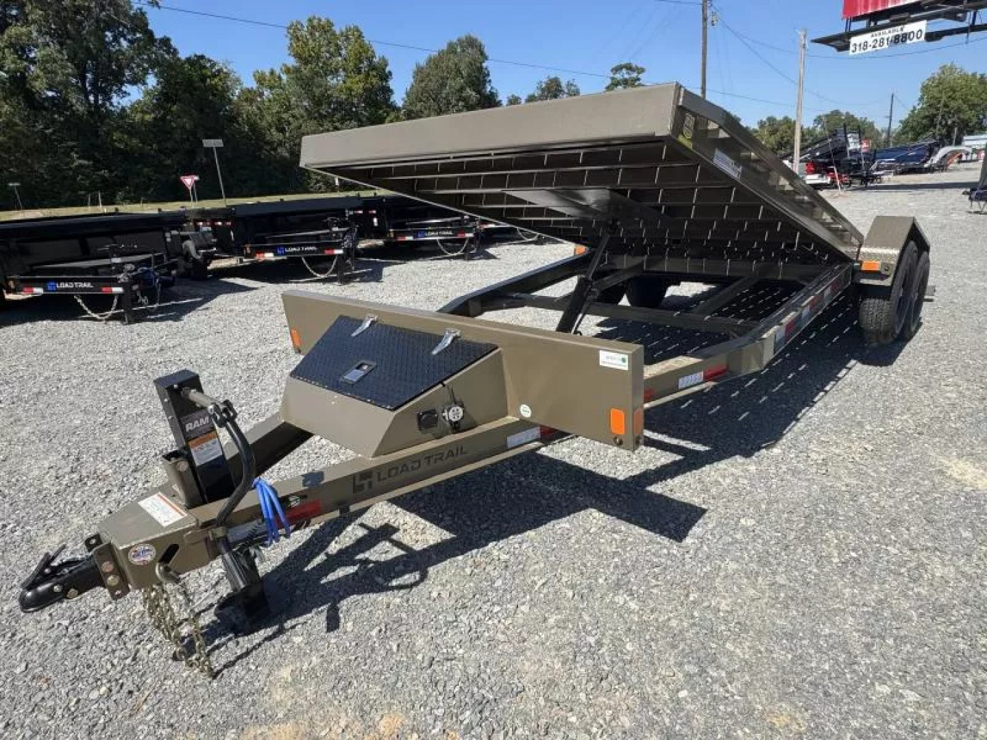 New 2026 Load Trail 83x22 TM Full Power Tilt Trailer, Wireless Remote