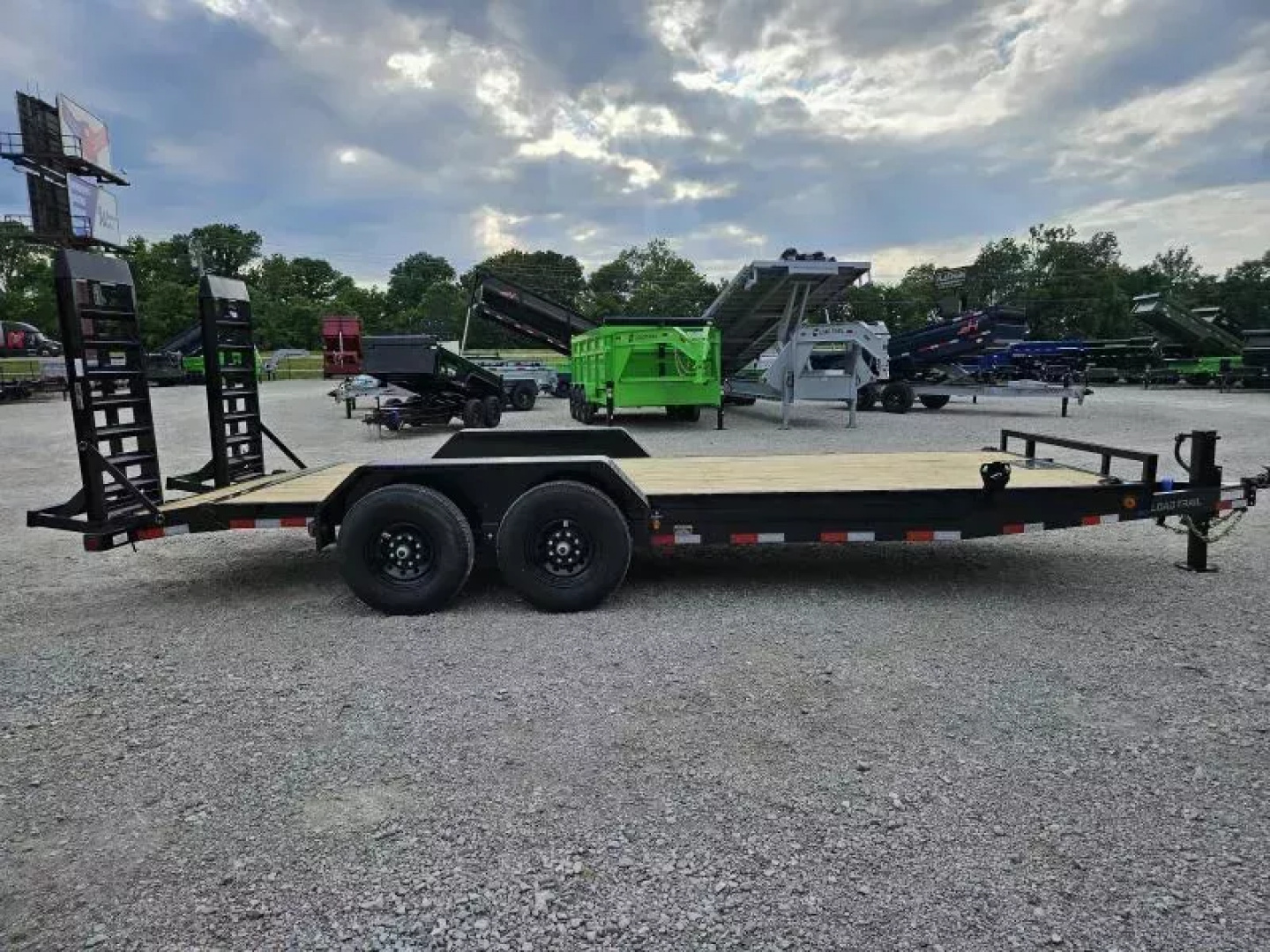 New 2026 Load Trail CH 83X20 STAND UP RAMP 14K GVWR Equipment Trailer