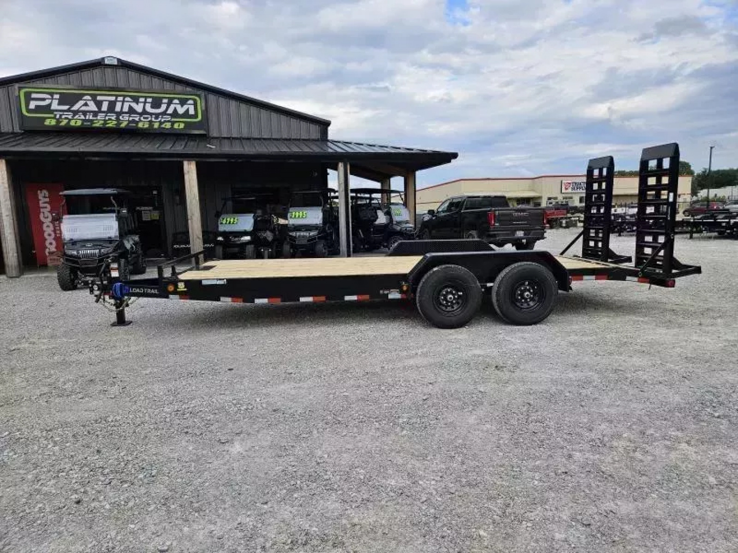New 2026 Load Trail CH 83X20 STAND UP RAMP 14K GVWR Equipment Trailer
