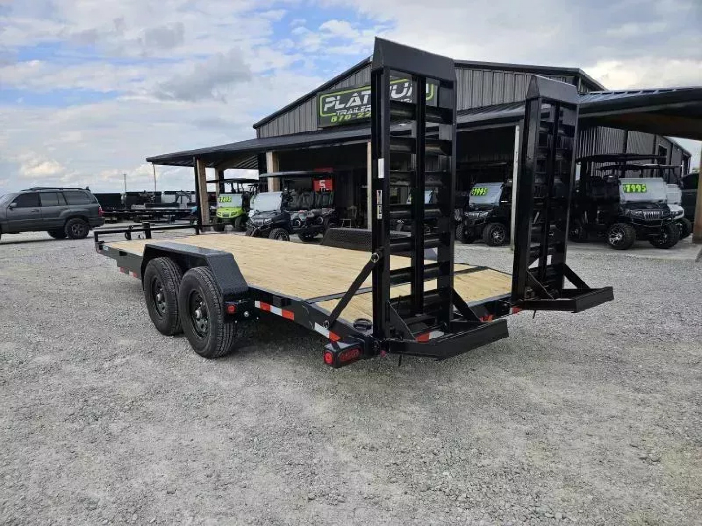 New 2026 Load Trail CH 83X20 STAND UP RAMP 14K GVWR Equipment Trailer