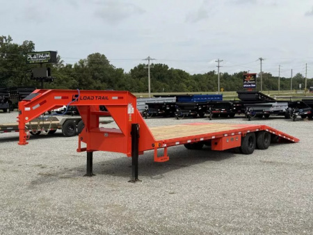 New 2026 Load Trail GL 102X32 GOOSENECK 12' HYDRAULIC DOVETAIL/JACKS 25900 GVWR Flatbed Trailer