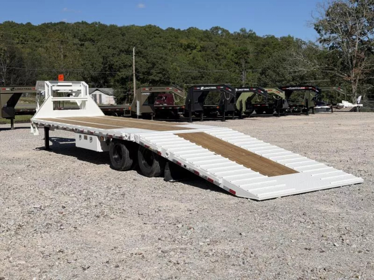 New 2026 Load Trail GL 102X32 HYDRAULIC DOVETAIL GL 25900 GVWR 12' CLEATED DOVETAIL  Flatbed Trailer